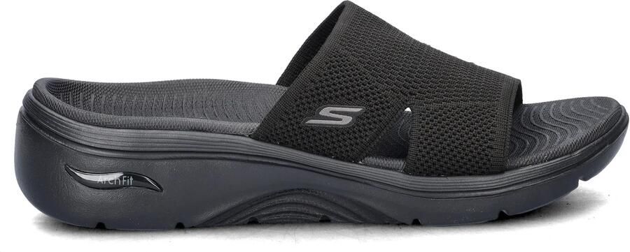 Skechers Go Walk Arch Fit dames slipper Zwart - Foto 2