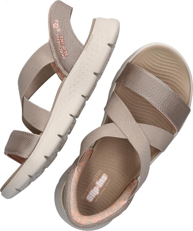 Skechers Hands Free Slip-Ins GO WALK Flex Sandal Liliana dames sandaal Taupe - Foto 3