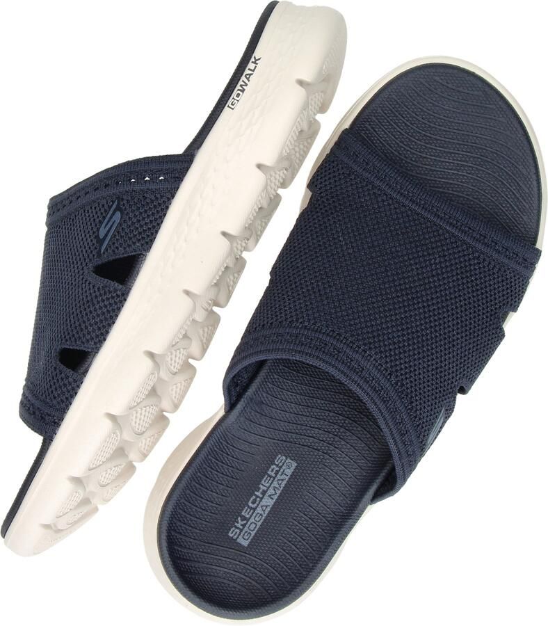Skechers Go Walk Flex dames slipper Donkerblauw - Foto 3