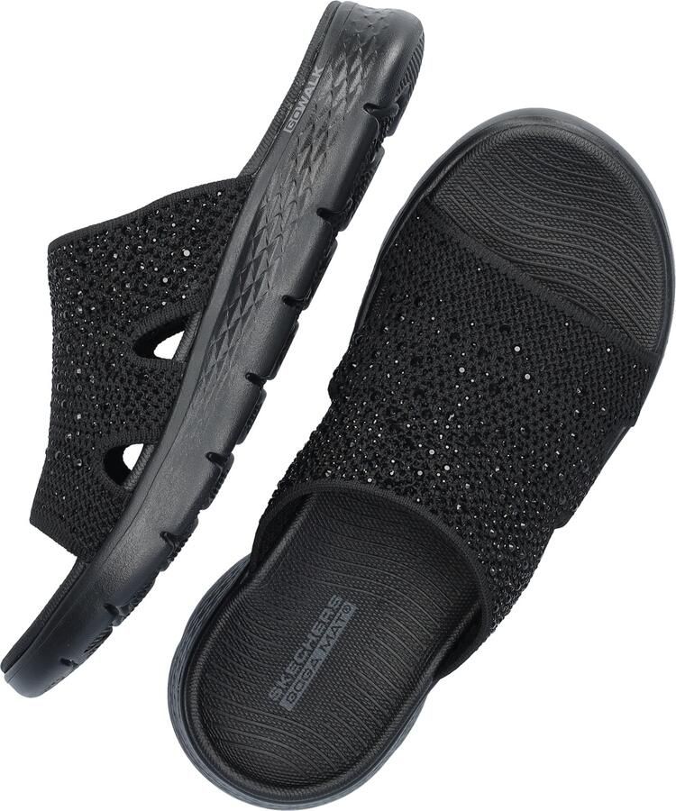 Skechers Go Walk Flex dames slipper Zwart - Foto 3