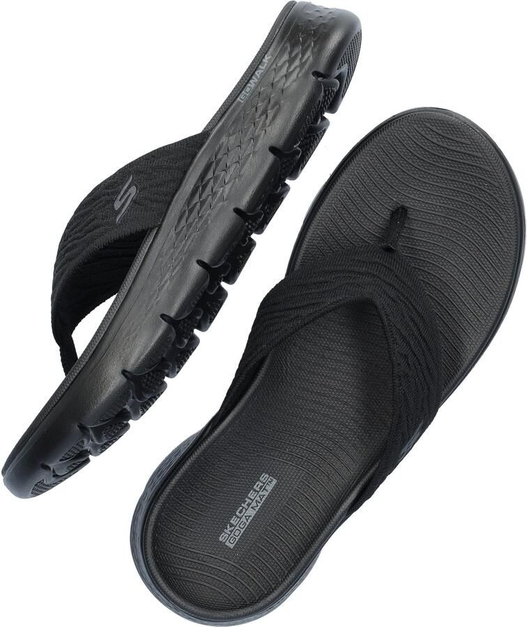 Skechers Teenslippers GO WALK FLEX SANDAL-SPLENDOR-X zomerschoen slippers poolslides met goga mat voetbed - Foto 3