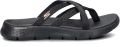 Skechers Slipper Go Walk Flex Sandal-Ssselena 141461 BBK Zwart - Zwart