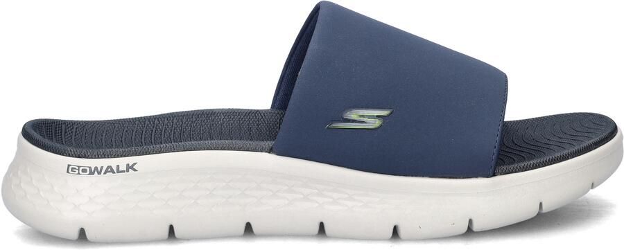Skechers GoWalk Flex heren slipper Blauw