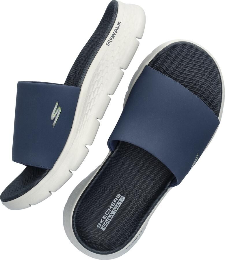 Skechers GO WALK FLEX SANDAL OMURA 229203-NVY Male Multicolor - Foto 2