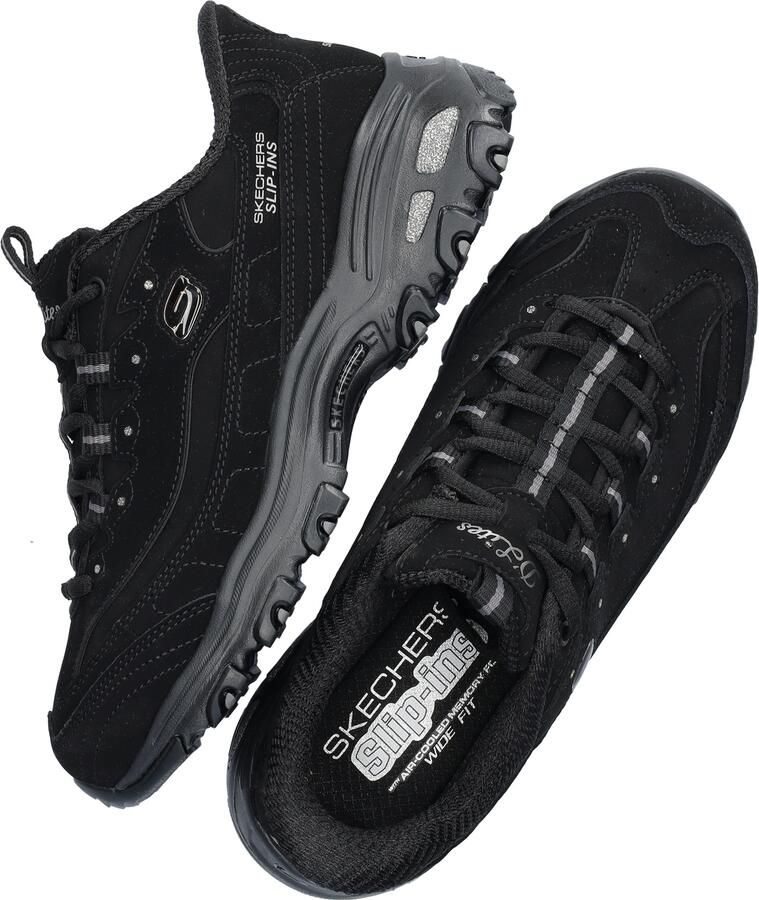 Skechers Hands Free Sip-Ins D'Lites dames sneaker Zwart - Foto 2