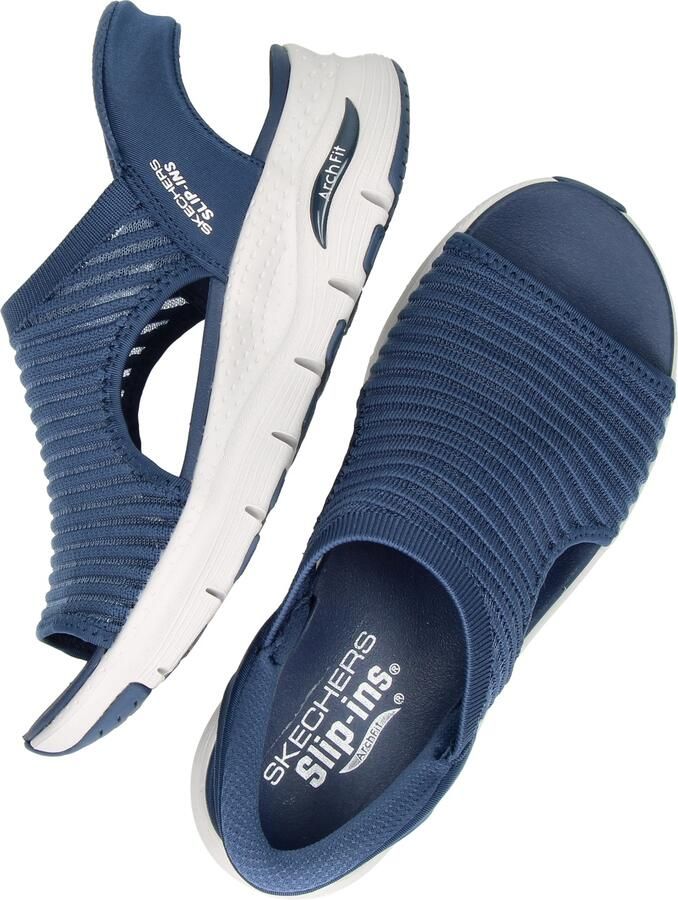 Skechers Hands Free Slip-In Arch Fit dames sandaal Donkerblauw - Foto 2