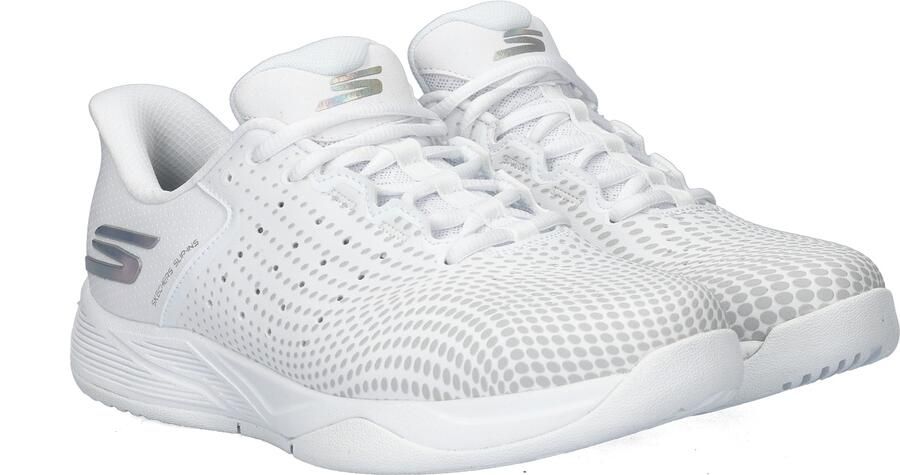 Skechers Hands Free Slip-In Arch Fit Vipert Court dames sneaker Wit - Foto 4