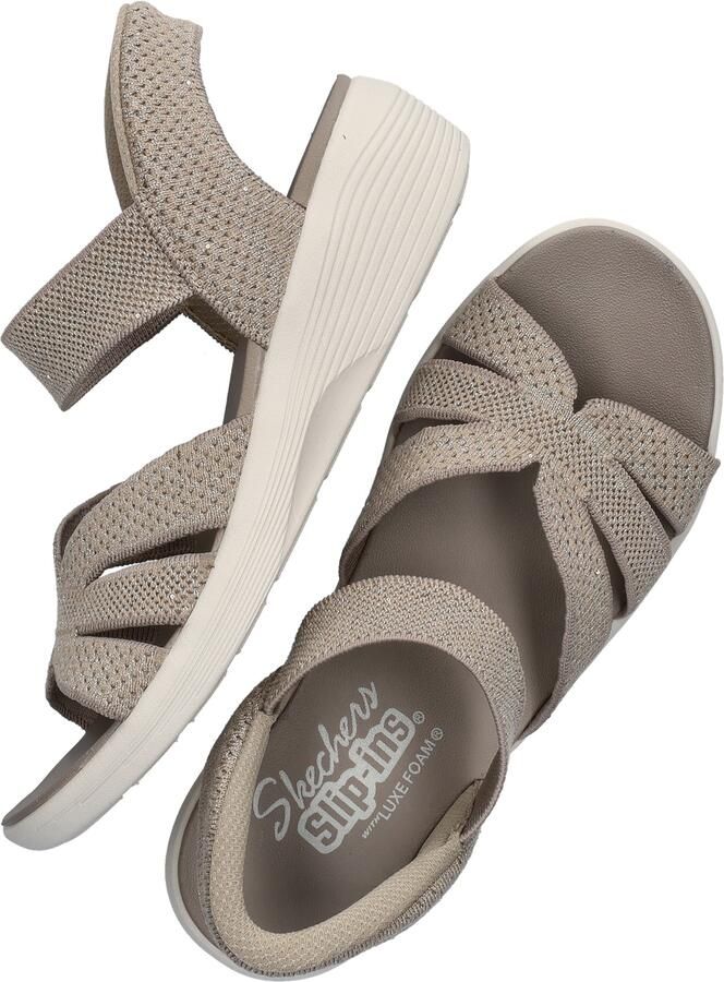 Skechers Hands Free Slip-In Arya dames sandaal Taupe - Foto 2