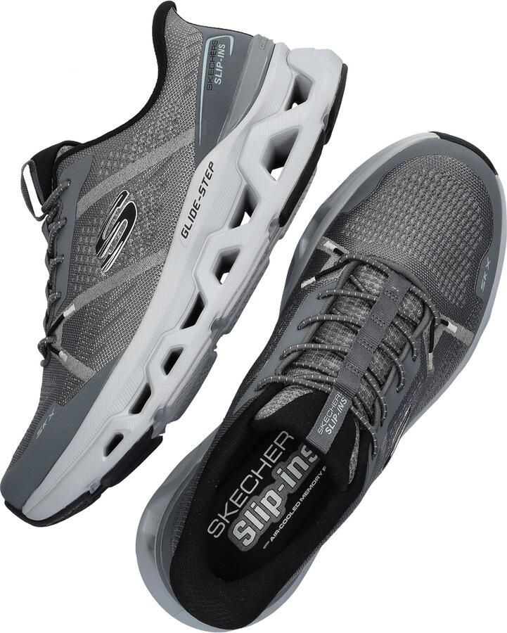 Skechers Hands Free Slip-In Glide Step Altus heren sneaker Grijs - Foto 7