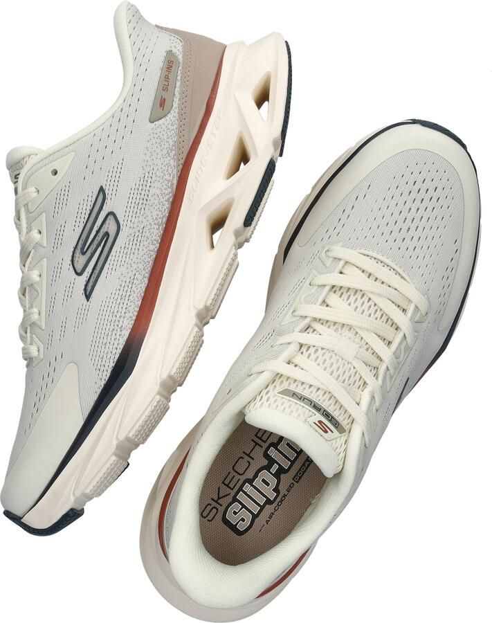 Skechers Hands Free Slip-In Glide Step Vortex heren sneaker Natural - Foto 3