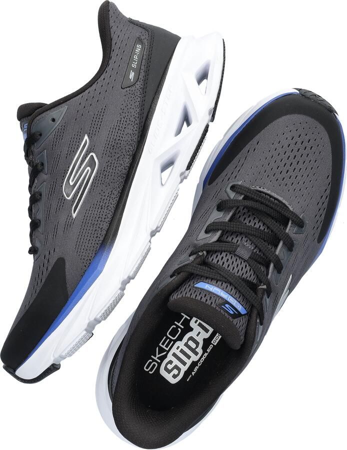 Skechers Hands Free Slip-In Glide Step Vortex heren sneaker Grijs - Foto 2