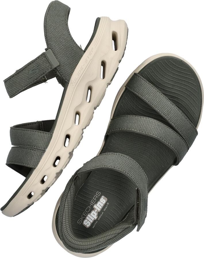 Skechers Hands Free Slip-Ins Glide Step dames sandaal Donkergroen - Foto 14