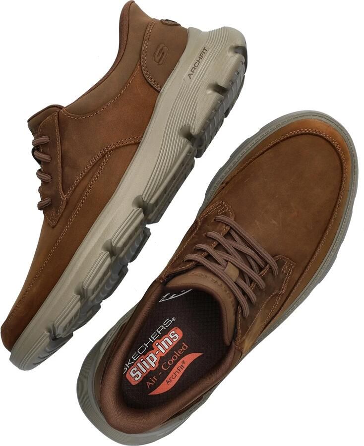 Skechers Lage Sneakers Slip-ins Arch Fit Garza Relaxed leren sneakers - Foto 8