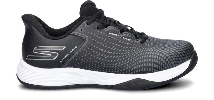 Skechers Hands Free Slip-Ins Arch Fit Viper Court Reload dames sneaker Zwart - Foto 3