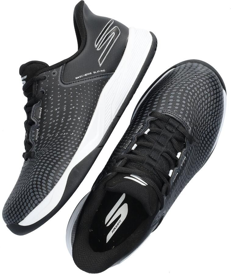 Skechers Hands Free Slip-Ins Arch Fit Viper Court Reload dames sneaker Zwart - Foto 4