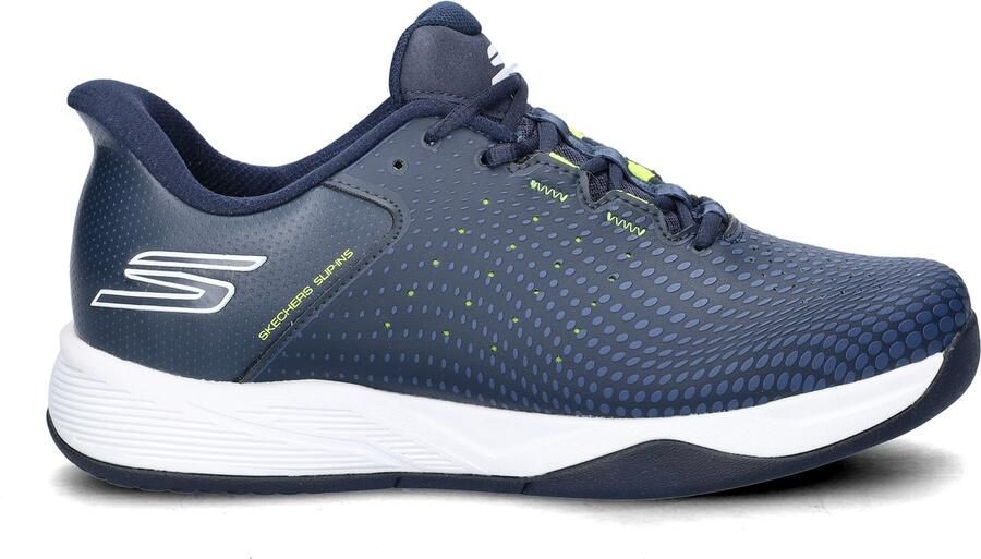 Skechers Hands Free Slip-Ins Arch Fit Viper Court Road heren sneaker Donkerblauw