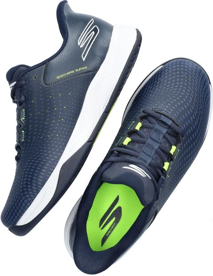 Skechers Hands Free Slip-Ins Arch Fit Viper Court Road heren sneaker Donkerblauw - Foto 3