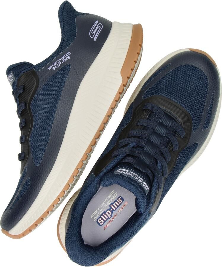 Skechers Slip-on sneakers BOBS SQUAD 4 Slippers vrijetijdsschoen lage schoen met memory foam - Foto 2
