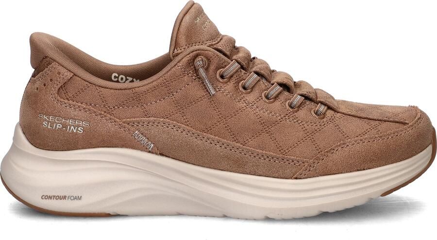 Skechers CONTOUR FOAM-Naturel EASE Dames Instappers Naturel Chestnut - Foto 2