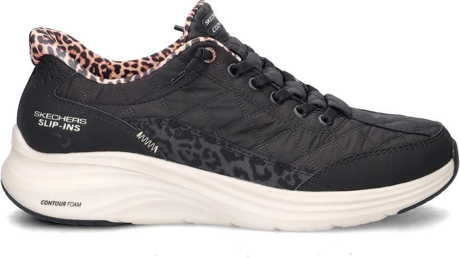 Skechers Hands Free Slip-ins: Contour Foam Cozy Fit Leopard Dream lage sneakers - Foto 9