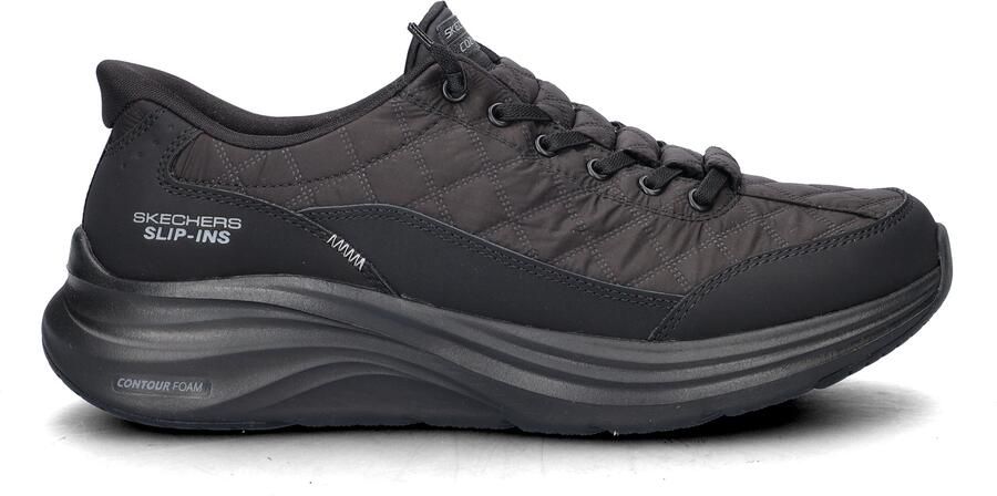 Skechers CONTOUR FOAM COZY FIT Heren Instappers Zwart - Foto 2