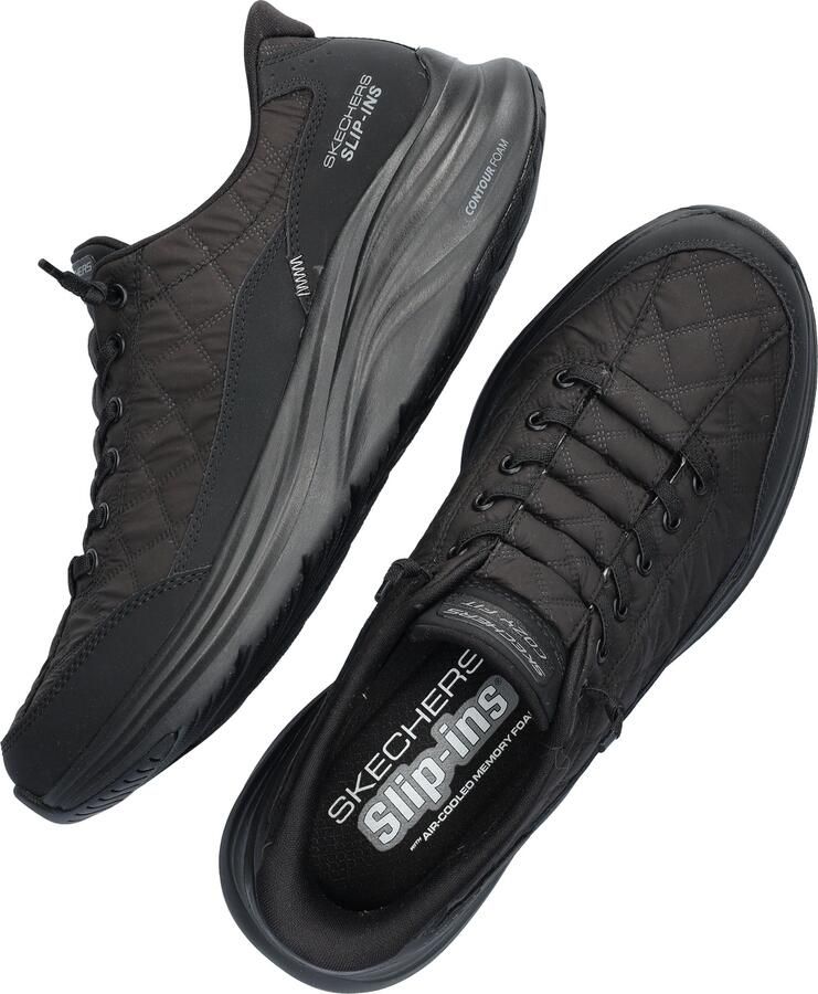 Skechers CONTOUR FOAM COZY FIT Heren Instappers Zwart - Foto 3