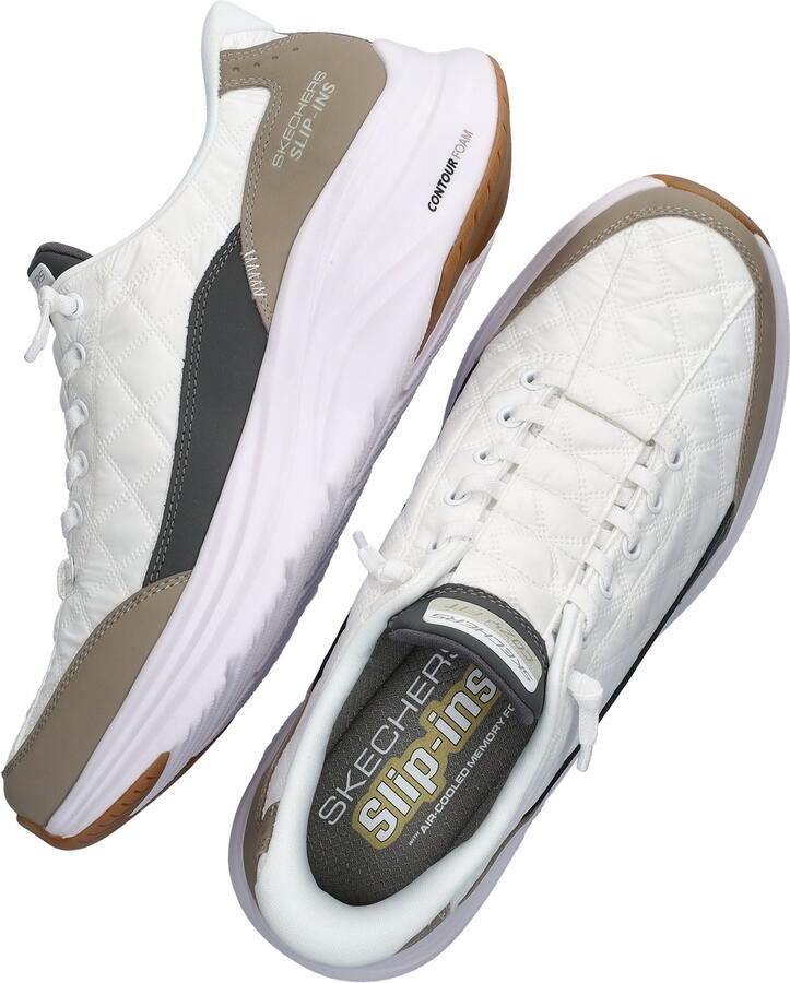 Skechers Slip-Ins Contour Foam Cozy Fit Instappers Heren Wit - Foto 14