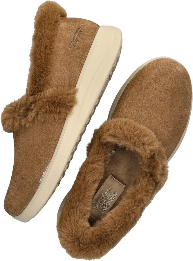 Skechers Hands Free Slip-Ins Cozy Escape dames pantoffels Cognac - Foto 2