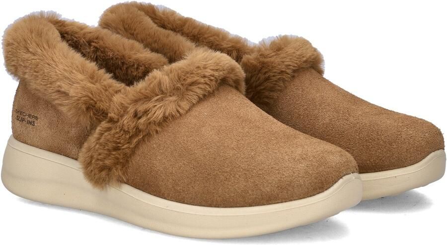 Skechers Hands Free Slip-Ins Cozy Escape dames pantoffels Cognac - Foto 3
