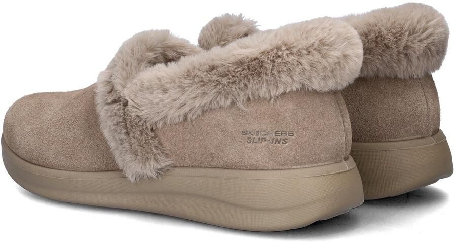 Skechers Hands Free Slip-Ins Cozy Escape dames pantoffels Taupe - Foto 4