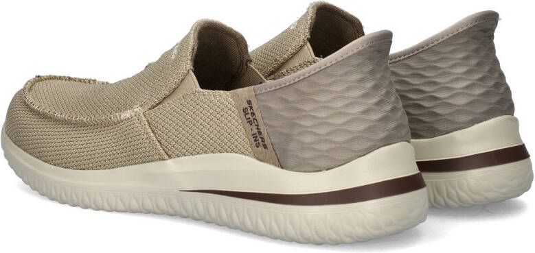 Skechers Hands Free Slip-Ins Delson 3.0 Cabrino VEGAN instapper Heren Taupe - Foto 10