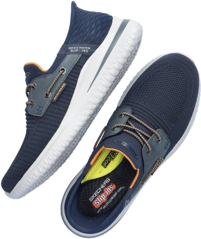 Skechers Slip-ins Delson 3.0 Roth Heren Instappers Navy - Foto 6