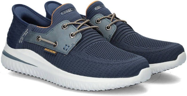 Skechers Slip-ins Delson 3.0 Roth Heren Instappers Navy - Foto 5