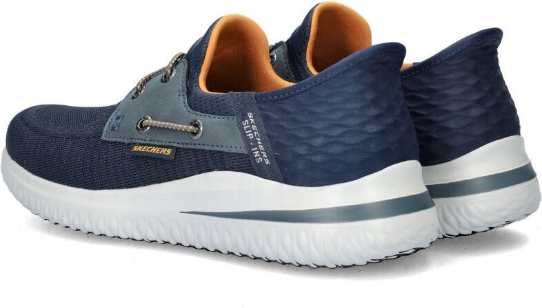 Skechers Slip-ins Delson 3.0 Roth Heren Instappers Navy - Foto 4