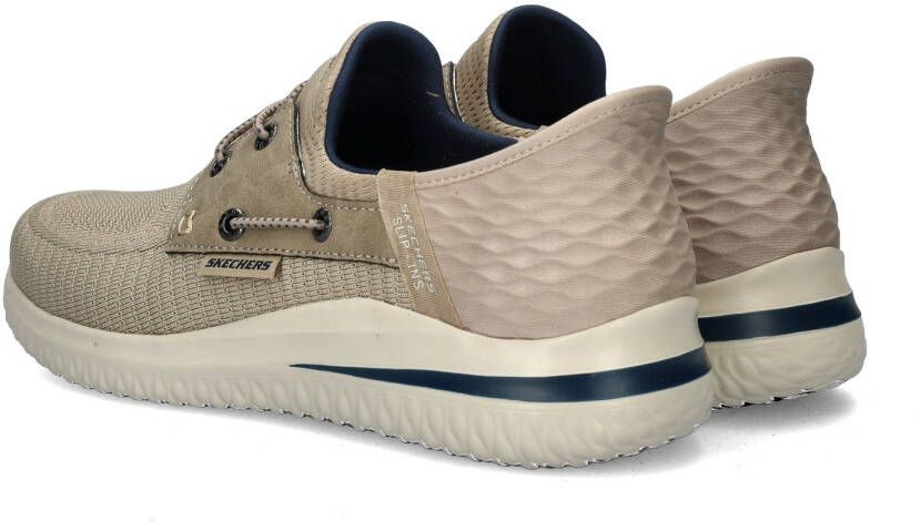 Skechers Slip-Ins: Delson 3.0 Roth 210606-TPE Mannen Beige Sneakers Sportschoenen - Foto 3