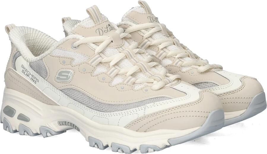 Skechers D LITES-SMOOTH NOSTALGIA Dames Instappers Naturel - Foto 5