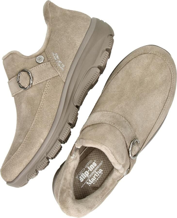 Skechers Hands Free Slip-Ins Easy Going dames instapschoen Taupe - Foto 3