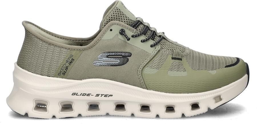 Skechers Slip Sneakers Unisex in Glide Step Pro Instappers groen - Foto 13