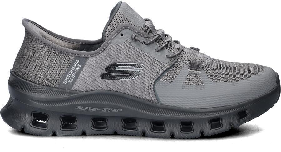 Skechers Heren Glide Step Pro Slip Ins Sneakers Charcoal Black - Foto 3