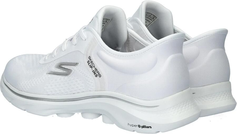 Skechers Go Walk 7 Valin Slip-Ins VEGAN Veterschoen Vrouwen Wit - Foto 9