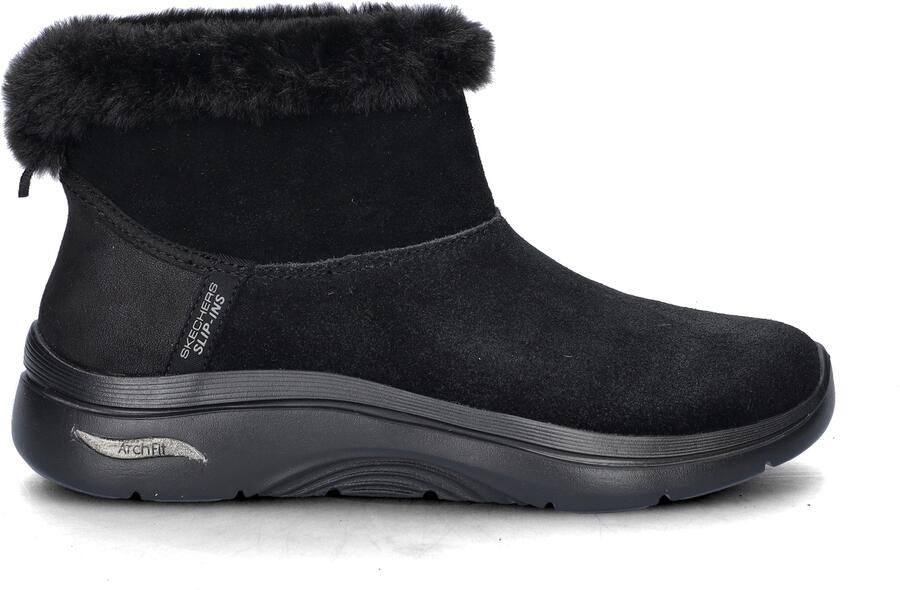 Skechers Hands Free Slip-Ins Go Walk Arch Fit dames gevoerde boot Zwart - Foto 2