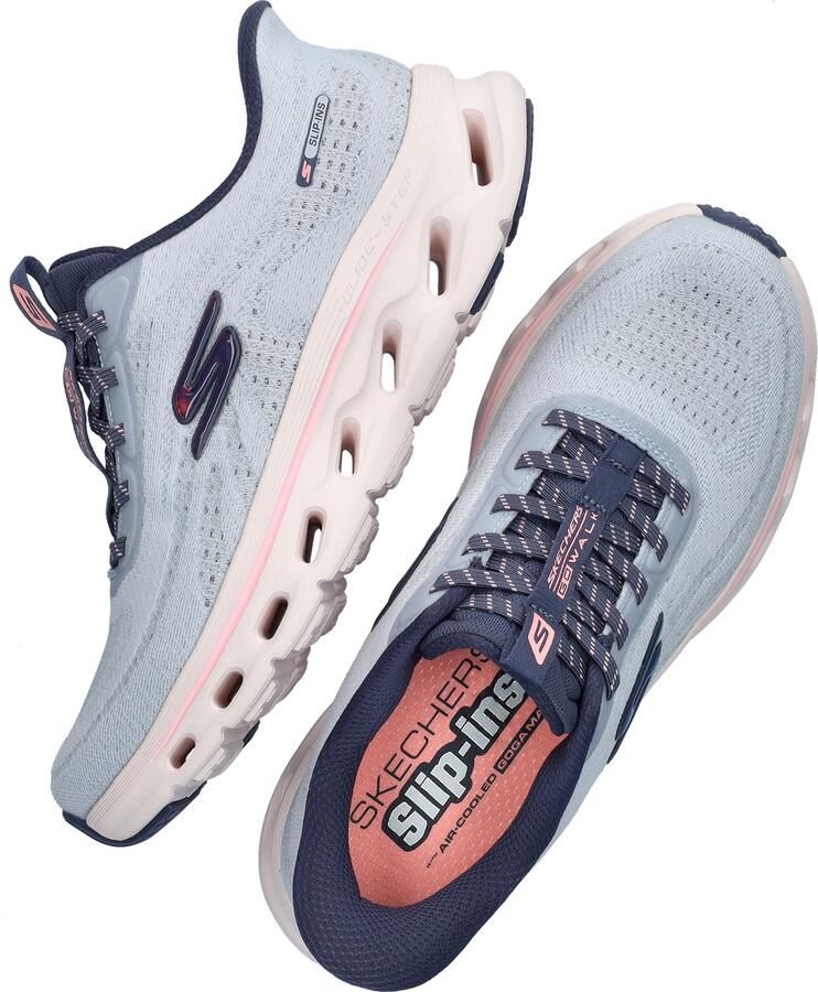 Skechers Hands Free Slip-Ins Go Walk Glide-step dames sneaker Licht blauw - Foto 3