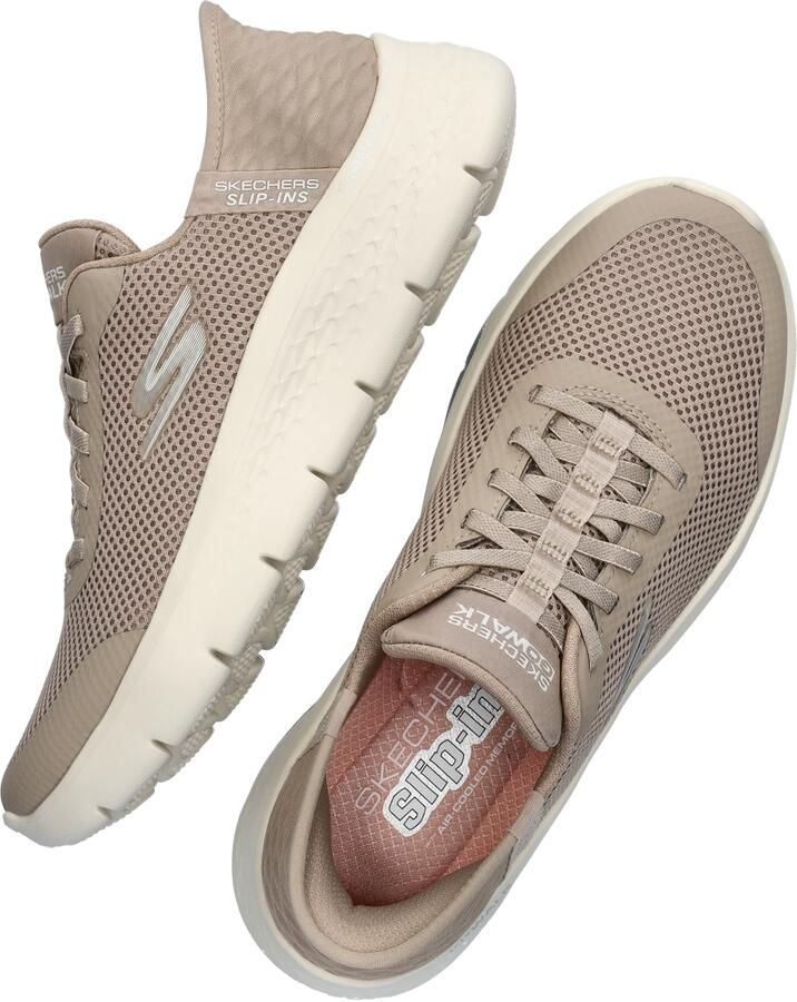 Skechers Slip-ins: GO WALK Flex Grand Entry 124836 TPE Taupe Grijs - Foto 11