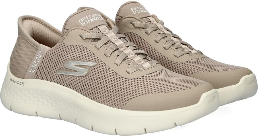 Skechers Slip-ins: GO WALK Flex Grand Entry 124836 TPE Taupe Grijs - Foto 13