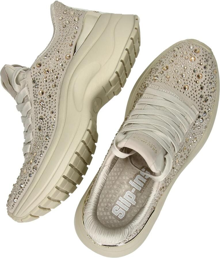 Skechers Hands Free Slip-ins: Hazel 2 Lumetta dames lage sneakers Natural - Foto 3