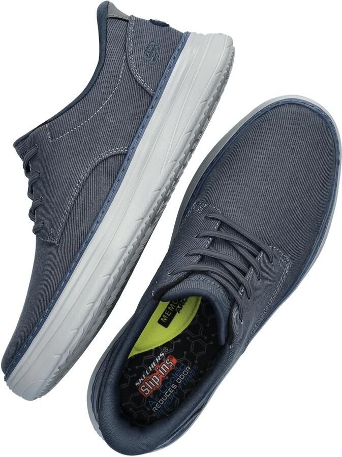 Skechers Hands Free Slip-Ins Hyland heren instapper Blauw - Foto 4