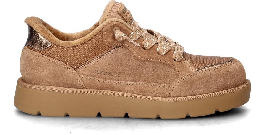 Skechers Hands Free Slip-Ins Keepsakes Cozy Street Hiker EZ dames sneaker Cognac - Foto 2