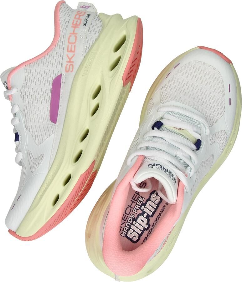 Skechers Hands Free Slip-Ins Max Cushioning Glide Step meisjes sneaker Wit multi - Foto 3