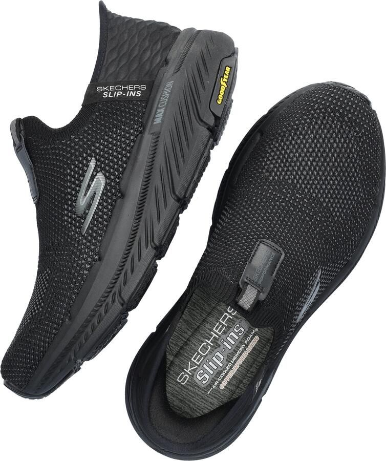 Skechers Hands Free Slip-Ins Max Cushioning Premium 2.0 heren instapschoen Zwart