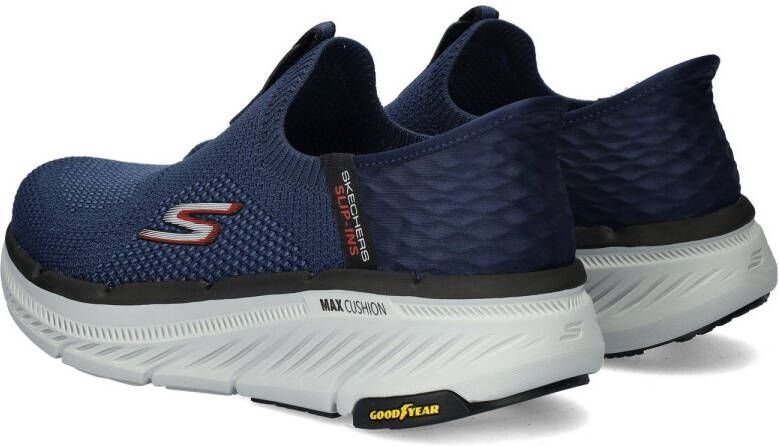 Skechers Hands Free Slip-Ins Max Cushioning Premium 2.0 heren instapschoen Blauw
